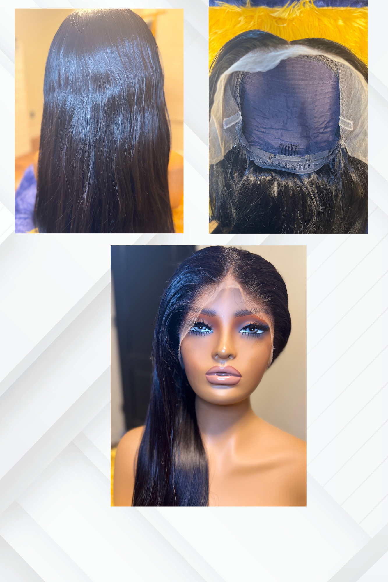 Ocean Straight HD Lace Frontal Wig 13 x 4 22 inch