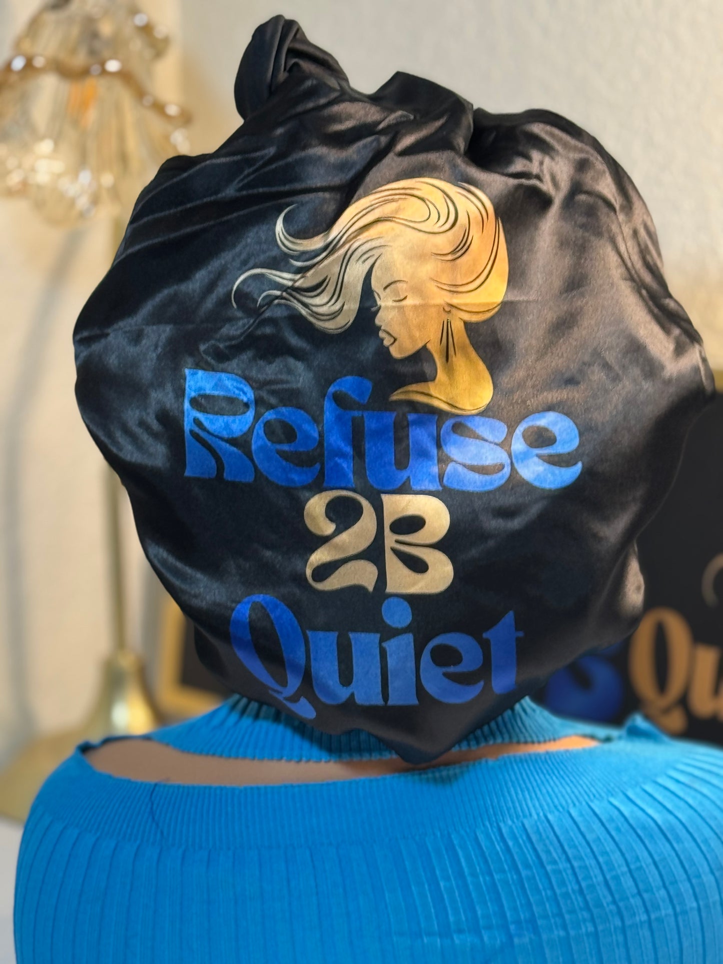 R2BQ Custom Satin Bonnet