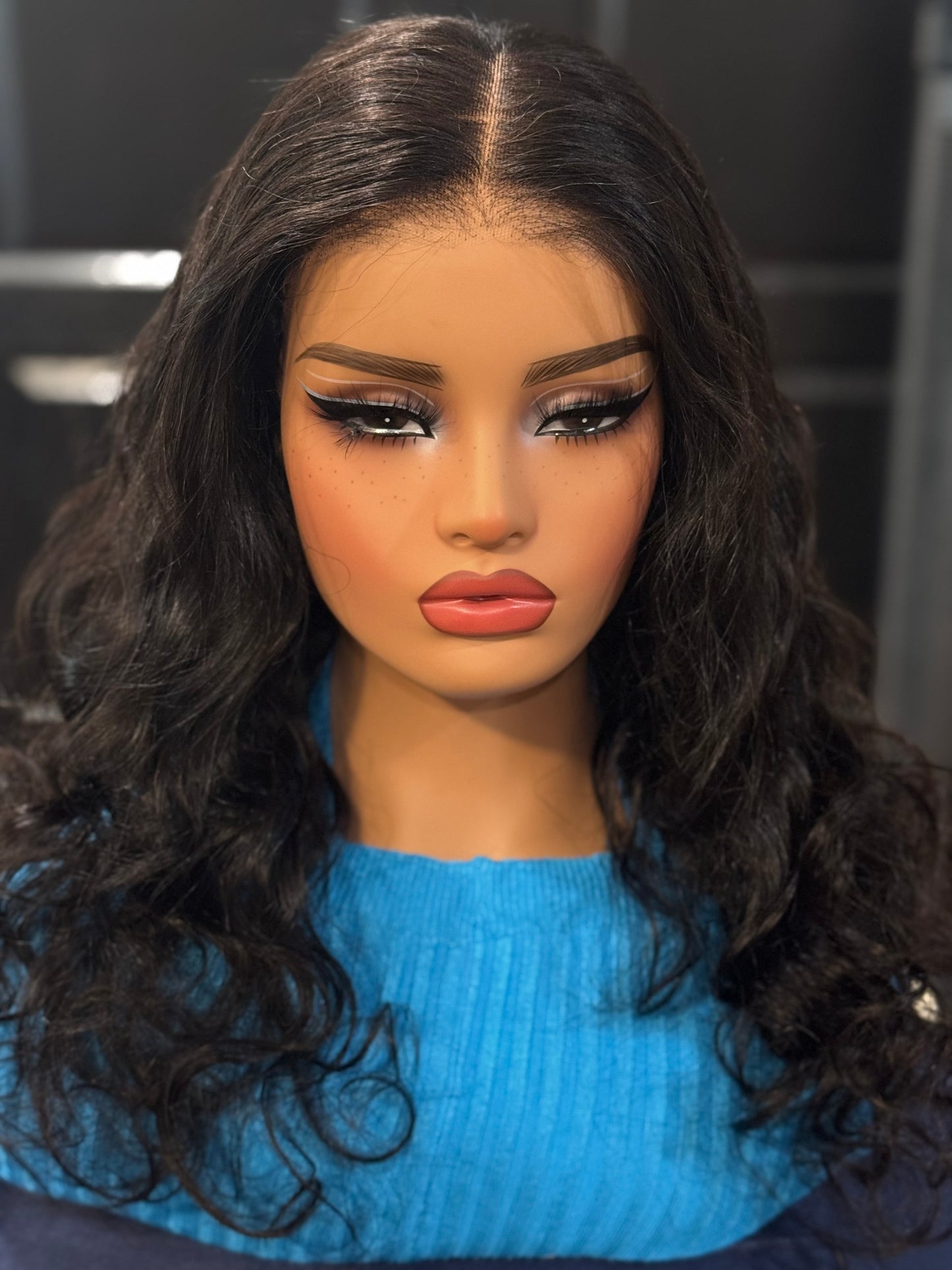 7 x 5 HD Lace Closure Body Wave Lace Front Wig 20 Inch 180% Density