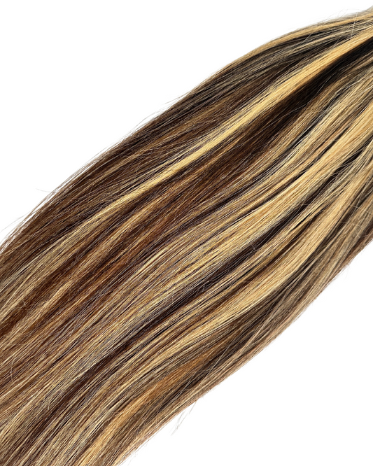 Bronze Blonde Raw Straight Highlights Bundles